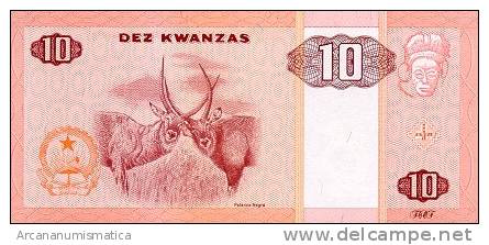 ANGOLA  10 KWANZAS  1999   KM#15  PLANCHA/UNC   DL-4269 - Angola