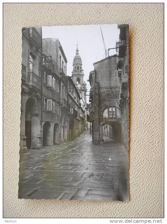 Santiago De Compostela Rua Del Villar   1940-50´s VF  D16892 - Santiago De Compostela