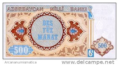 AZERBAIJAN  500  MANAT 1993  KM#19b  PLANCHA/UNC   DL-4299 - Azerbaïdjan