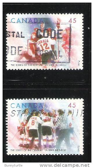 Canada 1997 Canada USSR Ice Hockey Series Of The Century Used - Oblitérés