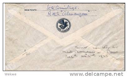 Br111/ Air France. 1. Non-stop-Airmail, Panambuco-Paris 28. 3.  1935 - Lettres & Documents