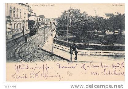 Br114/  BRASILIEN - Bahia Stadtpost Auf AK 1908, Nach Berlin - Covers & Documents