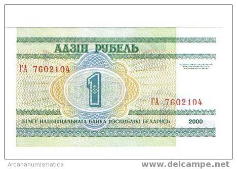 BIELORRUSIA,1 RUBLO 2000  KM21 SC     DL-4310 - Bielorussia