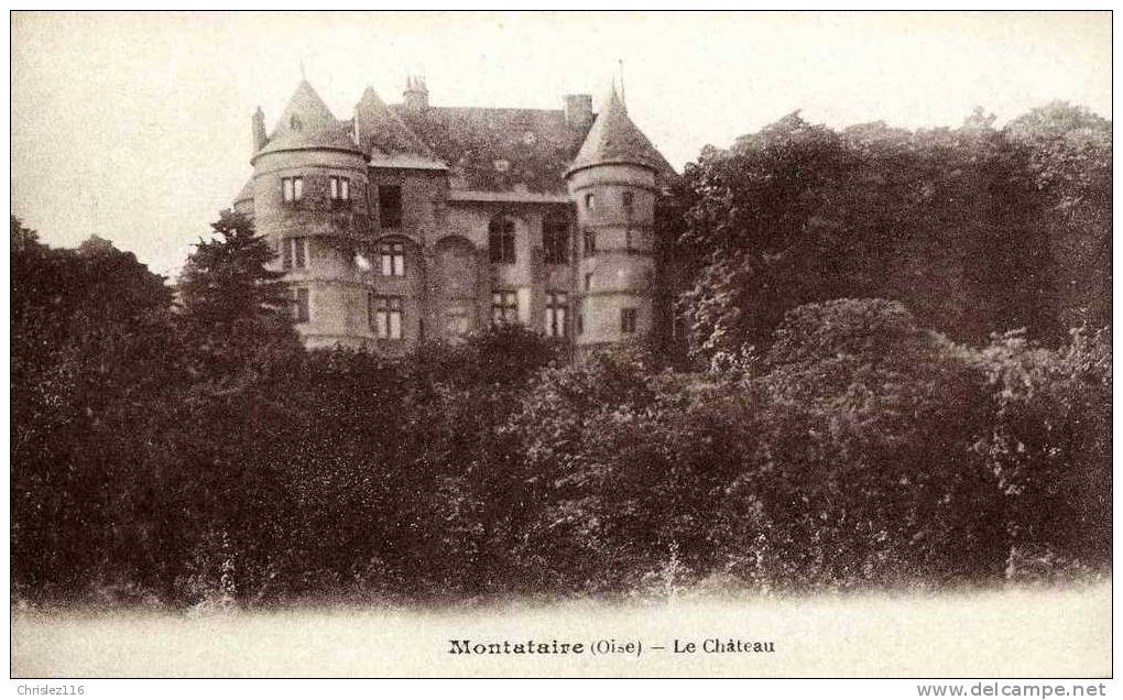 60 MONTATAIRE Le Château  Beau Plan - Montataire