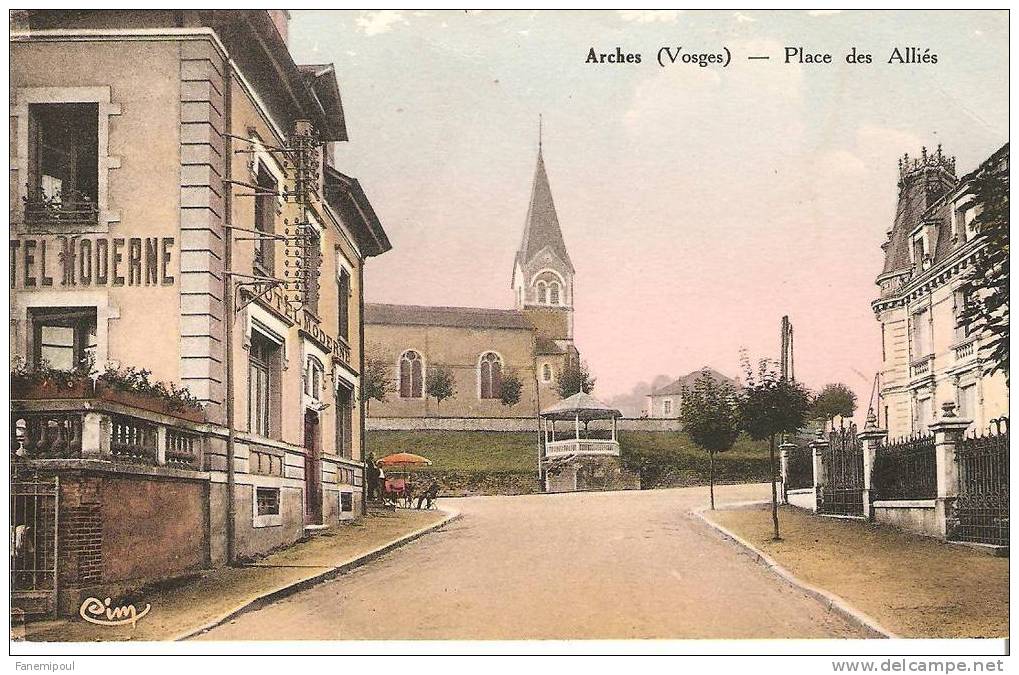 ARCHES . Place Des Alliés - Arches