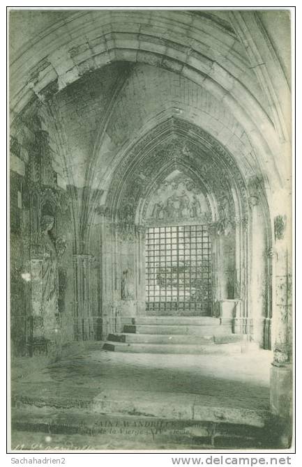 76. ABBAYE DE SAINT-WANDRILLE. Porte De La Vierge. 12 - Saint-Wandrille-Rançon