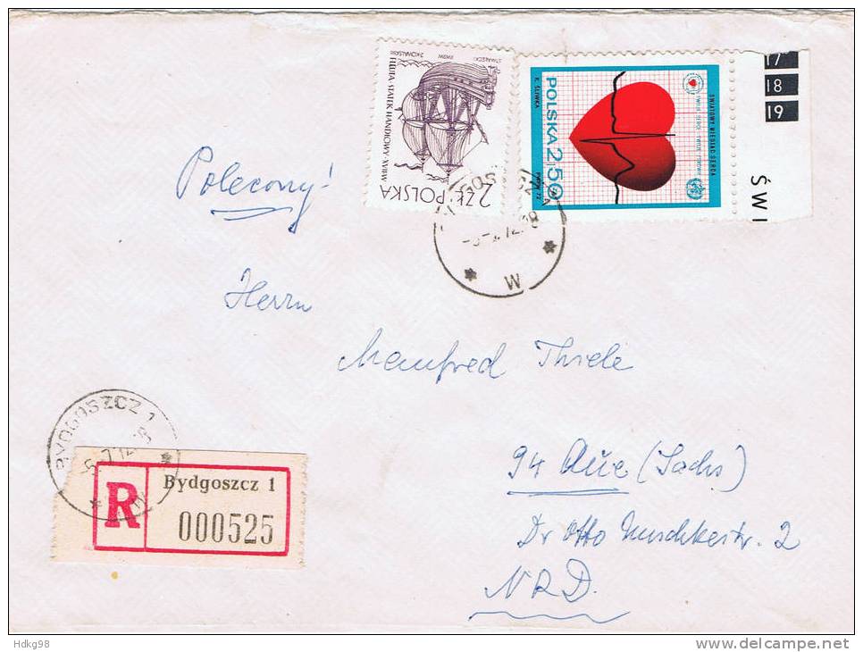 PL Polen 1971, 1972 Mi 2055, 2148 - Covers & Documents