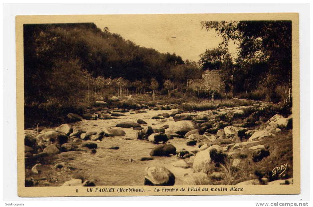 I1 - LE FAOUET - La Rivière De L'Ellé Au Moulin Blanc - Le Faouet