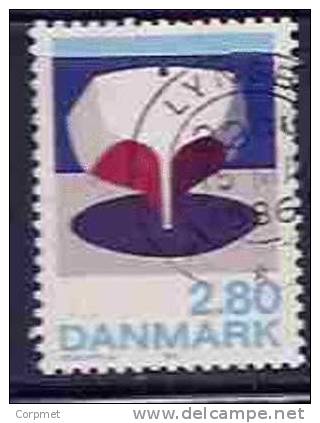 DENMARK  - ART PAINTING OF HELGE REFN  -  Yvert # 854 - VF USED - Unused Stamps