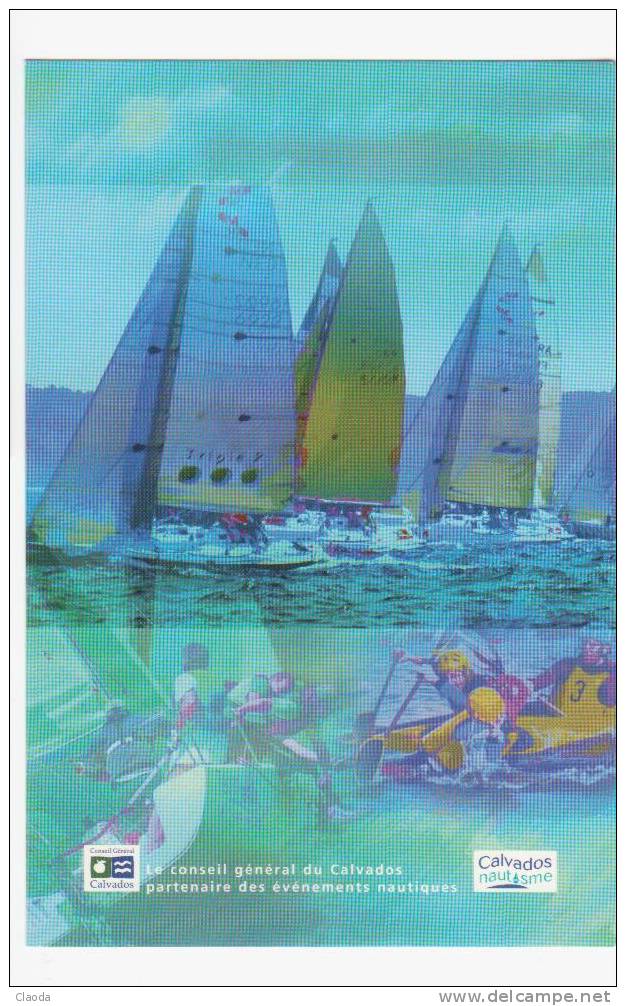 4651 CP Pub CALVADOS Nautisme (Bateaux) - Sailing