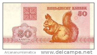 BIELORRUSIA/BELARUS  50  KAPEEK 1992  KM#1  PLANCHA/UNC   DL-4374 - Bielorussia