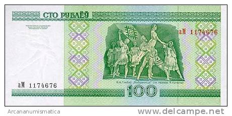 BIELORRUSIA/BELARUS  100 RUBLOS 2000  KM#26  PLANCHA/UNC   DL-10.222 - Belarus