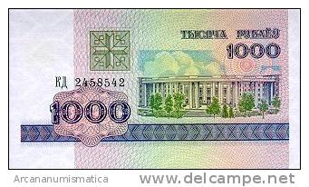 BIELORRUSIA/BELARUS  1.000 RUBLOS 1998  KM#16  PLANCHA/UNC   DL-4414 - Bielorussia