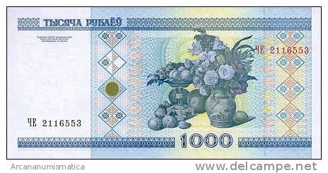 BIELORRUSIA/BELARUS  1.000 RUBLOS 2000  KM#28  PLANCHA/UNC   DL-4453 - Bielorussia