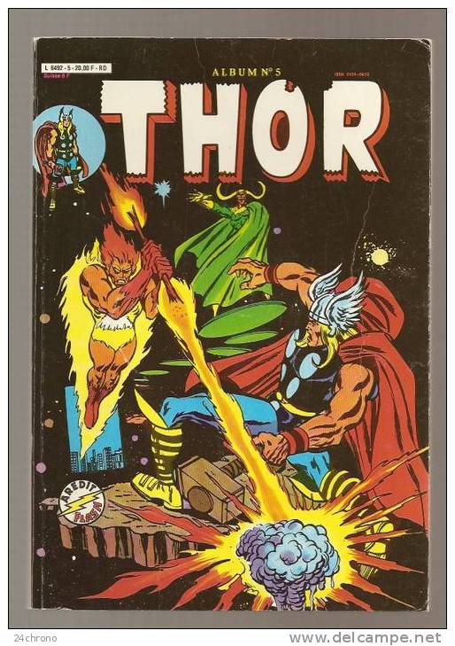 Thor, Album N° 5 ( N° 9 Et N° 10 ) (08-494) - Thor