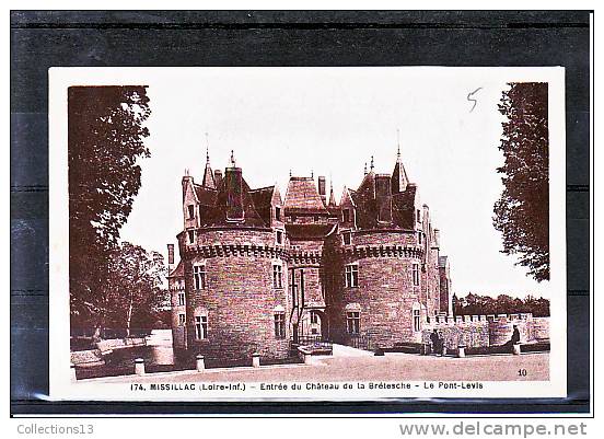 LOIRE ATLANTIQUE - Missillac - Entrée Du Château De La Brétesche - Le Pont Levis - Missillac