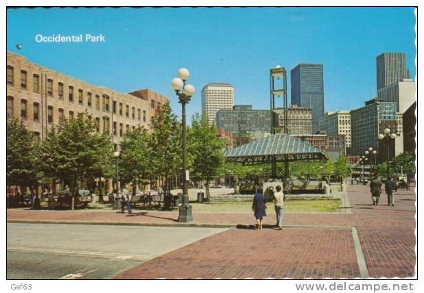 Occidental Park, Seattle - Washington - Seattle