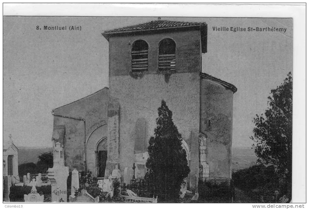 01 MONTLUEL VIEILLE EGLISE SAINT BARTHELEMY - Montluel