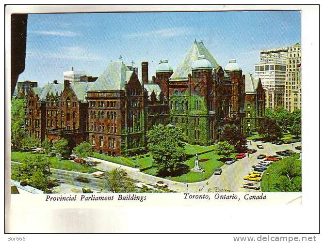 GOOD CANADA POSTCARD - TORONTO - Provincial Parliament Buildings - Toronto