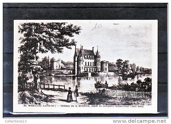 LOIRE ATLANTIQUE - Missillac - Château De La Brétesche, Avant Sa Complète Restauration - Missillac