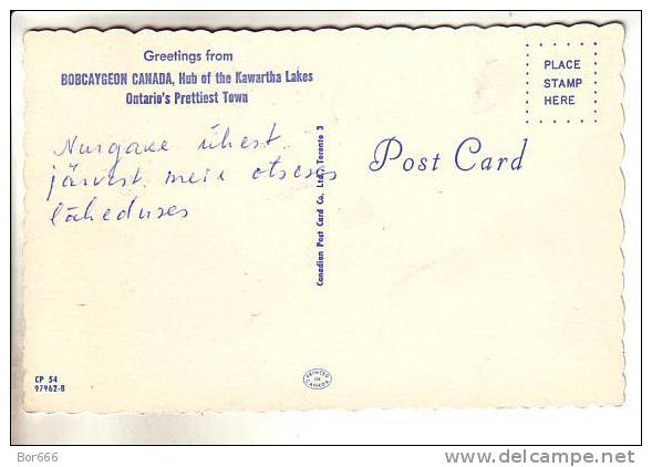 GOOD CANADA POSTCARD - Bobcaygeon - Otros & Sin Clasificación