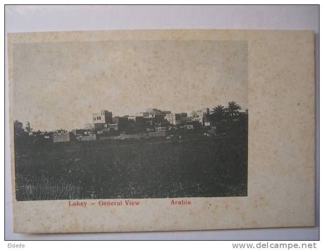 Aden Lahey General View Arabia - Yémen