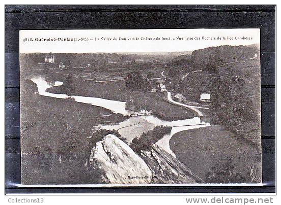 LOIRE ATLANTIQUE - Géméné-Penfao - La Vallée Du Don Vers Le Château De Juzet -Vue Prise Des Rochers De La Fée Caraboss - Guémené-Penfao