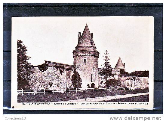 LOIRE ATLANTIQUE - Blain - Entrée Du Château - Tour Du Pont Levis Et Tour Des Prisons - Blain