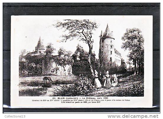 LOIRE ATLANTIQUE - Blain - Le Château, Vers 1850 - Blain