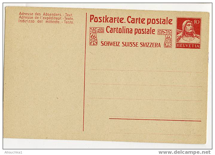 ENTIER POSTAUX CARTE POSTALE  DE SUISSE - Interi Postali
