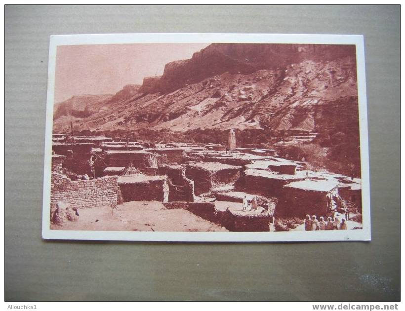 CARTE POSTALE D'ALGERIE " EX COLONIE FRANCAISE " CENTENAIRE EN 1930 TLEMCEN  TLEMCEN / LES AURéS  TAGOUST  ANIMEE - Tlemcen