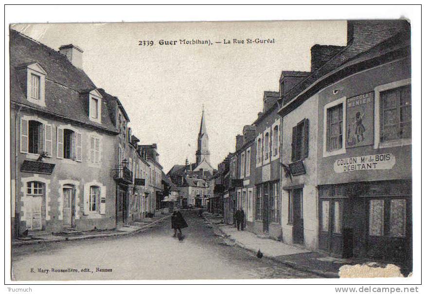 F3243 - Guer - La Rue St-Gurval - Guer Coetquidan