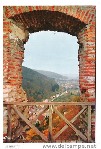 CP - VUE SUR FERRETTE DU CHATEAU SUPERIEUR - LE JURA ALSACIEN - Ferrette