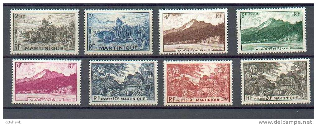 MART 89 - YT 220 à 225 * - Unused Stamps