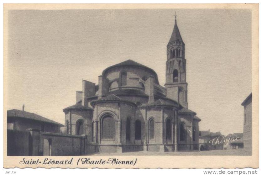 SAINT LEONARD - L´Eglise (XI° Et XII° Siècles) - Saint Leonard De Noblat