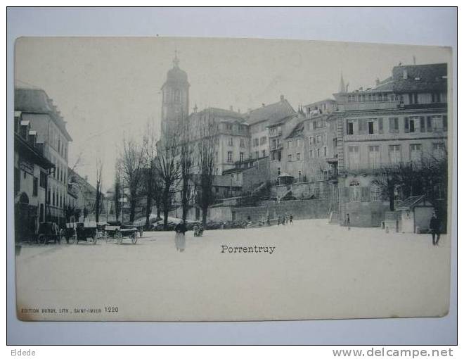 Porrentruy Burgy Litho St Imier 1220 - Porrentruy