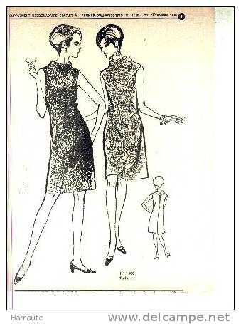 Femmes D´aujourd´hui N° 1129 Du 21/12/1966 Georges GUETARY Les Enfants - Lifestyle & Mode