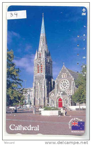 Telecarte LA NOUVELLE ZÉLANDE Reliée (34) Telefonkarte NEUSEELAND Verbunden - Phonecard NEW ZEALAND  Related - Japan - Paisajes