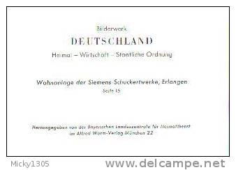 Bilderwerk Deutschland - Wohnanlage Der Siemens-Schuckertwerke, Erlangen / Seite 15 (I236) - Sonstige & Ohne Zuordnung