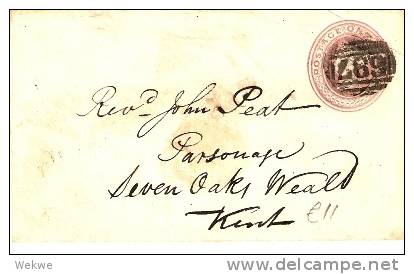 GBV121 / Seven Oaks(697)1857 - Storia Postale