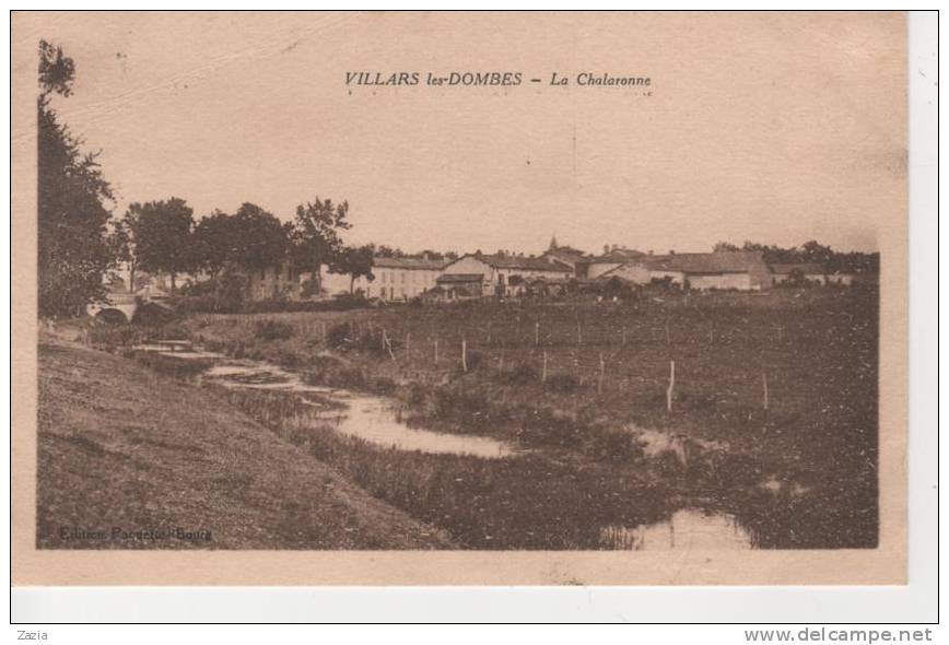 01.153/ VILLARS LES DOMBES - La Chalaronne - Villars-les-Dombes