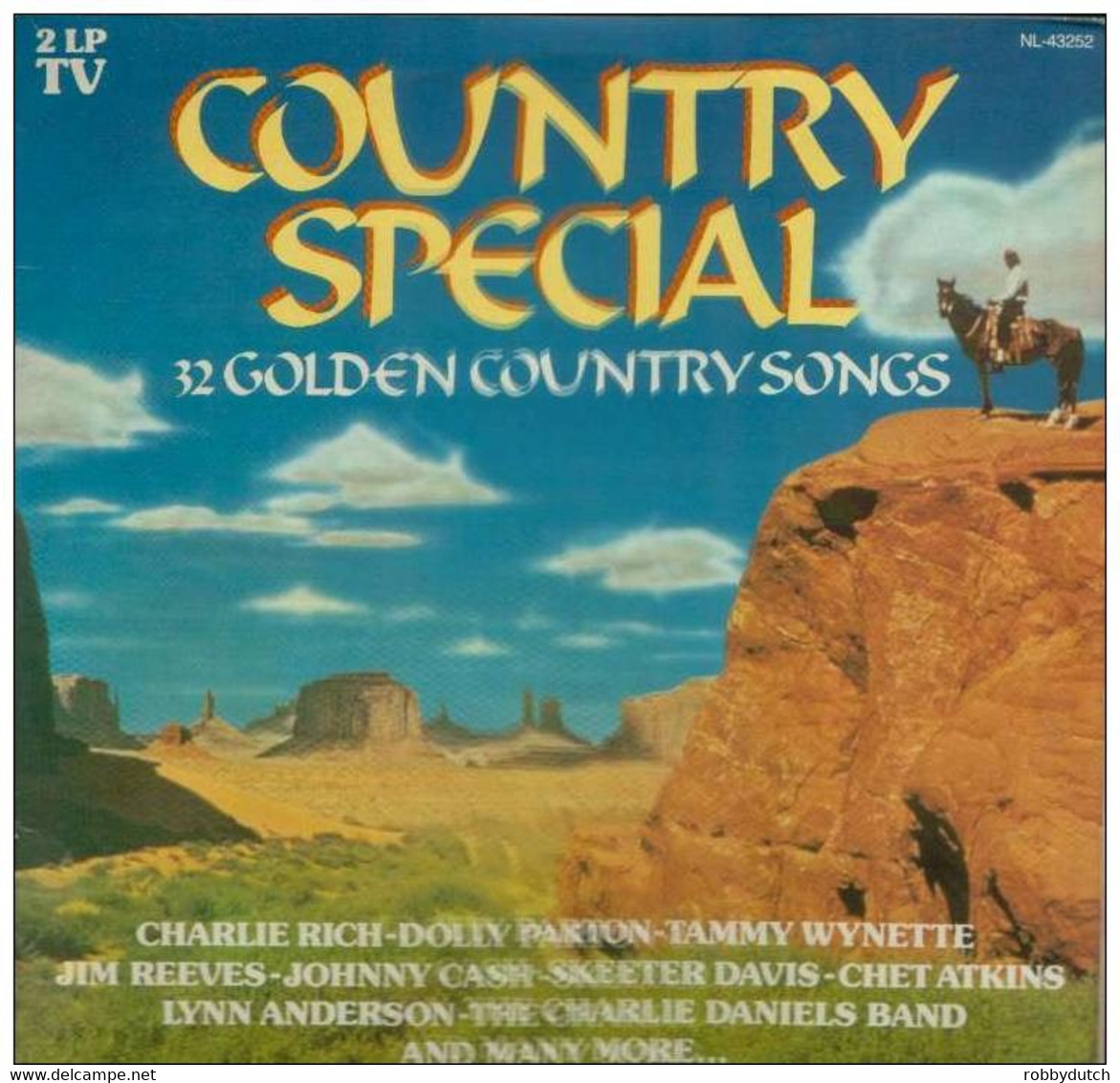 * 2LP * COUNTRY SPECIAL (32 Golden Country Songs) - VARIOUS ARTISTS (Holland 1980 Ex!!!) - Country Et Folk