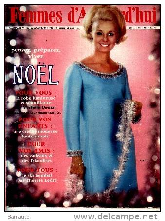 Femmes D´aujourd´hui N° 1126 Du 30/11/1966 Interview De Maximilien SCHELL . - Fashion