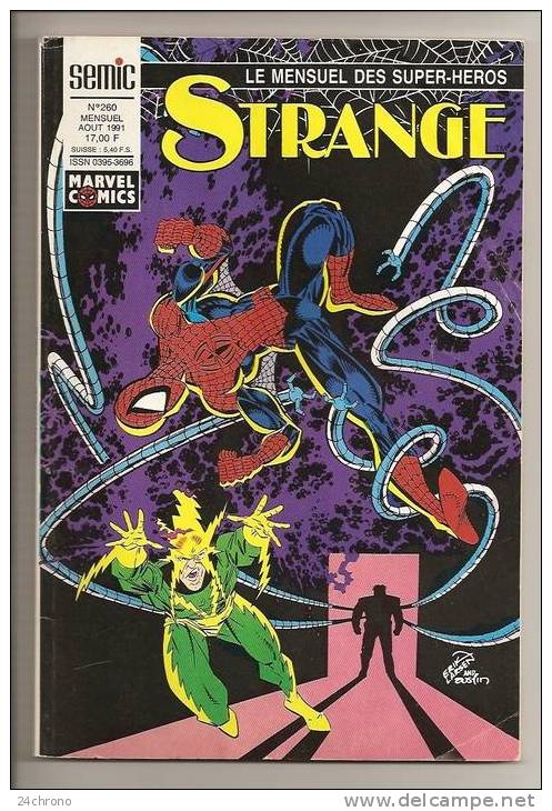 Le Mensuel Des Super Heros: Strange N° 260 (08-526) - Strange