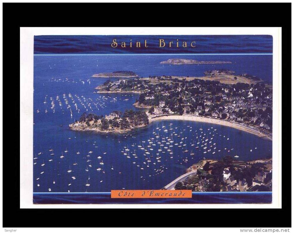 SAINT BRIAC A L'ESTUAIRE DE FREMUR LE PORT ET LA PLAGE DU BECECHAY - Saint-Briac