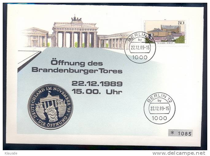 Öffnung Des Brandenburger Tores 1989 - Commemorations