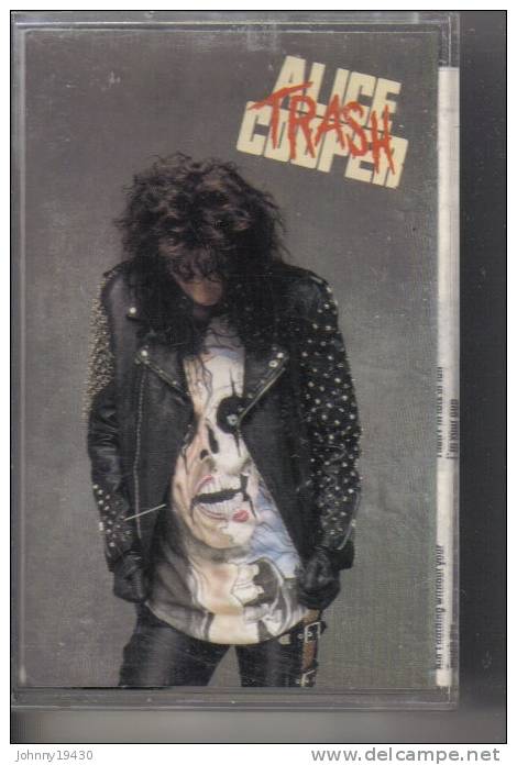 K7 Audio - ALICE COOPER " TRASH "  10 TITRES - Audio Tapes