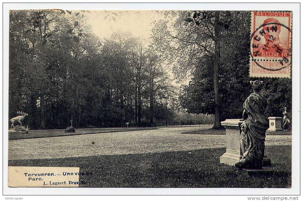 I1 - TERVUREN - Une Vue Du Parc (1909) - Tervuren