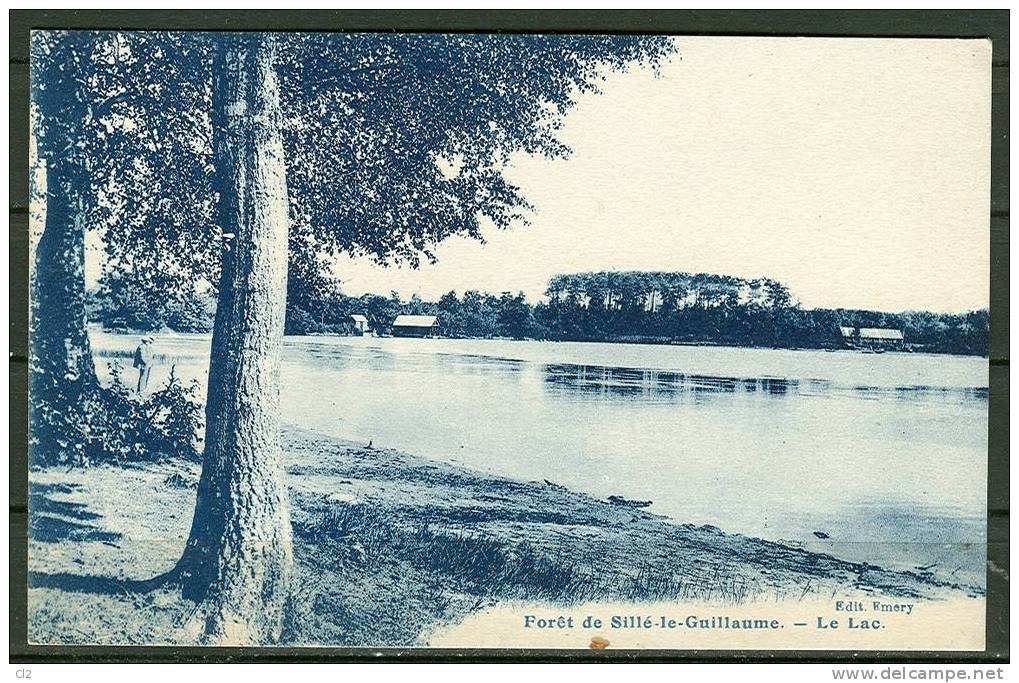 Forêt De SILLE LE GUILLAUME - Le Lac (carte Non écrite) - Sille Le Guillaume