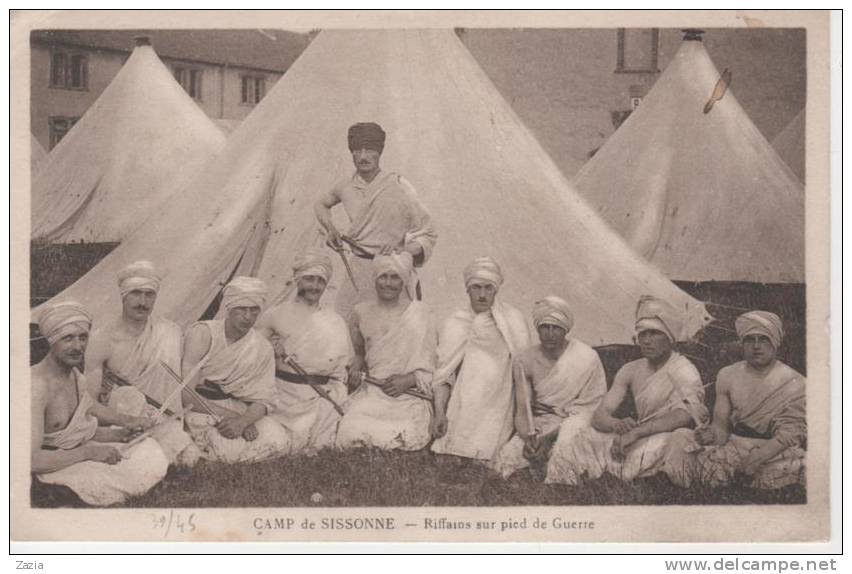 02.160/ Camp De SISSONNE - Riffains Sur Pied De Guerre - Sissonne